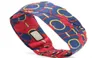 Luxo cruz headbands carta completa impresso cabelo hoop bandana com tags feminino hairband2995861