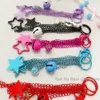 ITA Bag Chain Accessories Decoration Candy Colors Stjärnor Klockor Justerbar DIY hängande för kvinnor Anime H307 231227