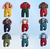 9 styles ensemble de vêtements pour garçons chemise habillée avec pantalon à bretelles noeud papillon ensembles de vêtements pour enfants tenues survêtements 3M6Y boutique6268644