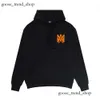 Pullover hooded hoodie hoodies tröja mäns 61 amir designer casual streetwear brev hoodie tryckt s kvinnor nya svarta 83 607