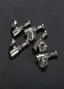 Silber Feder Brosche Basis Brosche Pins Diy Schmuck Erkenntnisse Schmuck Zubehör Metall Anstecknadel Basis für Frauen Männer kurze Pin Broch5942473