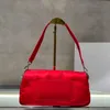 2023 New Autumn/Winter Nylon Luxury, Versatile, Fashionable, and Unique Design Single Shoulder Underarm Women's Bag with Magnetic Buckles 231228