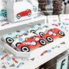 200Pcs Vintage Race Car Birthday Party Decorations Confetti Table Decor Retro Let's Go Racing Scatter Baby Shower Fast One Two 231227