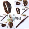 Bangle Knop Verstelbare Lederen Bangle Manchet Horloge Vorm Armband Polsband Voor Mannen Vrouwen Mode-sieraden Drop Delivery Jewel Dhgarden Dhuyq