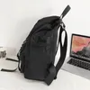 Rugzak SYZM Nylon waterdichte rugzak Grote capaciteit Outdoor Bergbeklimmen Laptoptas Zwarte tieners Schooltas