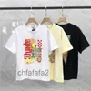 Cartoon Girl Letter Printing Rhude t Shirt Uomo Donna Taglia EU 100% cotone Top Tees High Street Summer Apex Legends SVGE