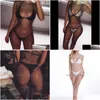 Basic Casual Dresses Sexy Women Dress Summer Beach Lace Net Er Up Bathing Suit Est Robe Femme Ropa Mujer Elegant Drop Delivery App Dhtra