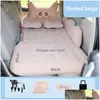 Outdoor Pads Car Inflatable Bed Foldable Travel Mattress Rear Exhaust Pad Seat Cushion Slee Drop Delivery Sports Outdoors Cam Hiking Dhc9B