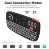 Rii i4 Mini BT Wireless Keyboard With Touchpad 24GHz Backlit Mouse Remote Control For Windows Android TV Box Smart 231228