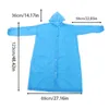 Bandanas Rain Coat Hooded Raincoat Adult Foldable Universal Rapid Drying One Piece Thickened EVA Reusable For Women Concert