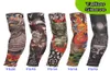 5 PCS new mixed 92Nylon elastic Fake temporary tattoo sleeve designs body Arm stockings tatoo for cool men women8322950