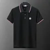 T-shirt pour hommes Polo Designer de luxe 2024 T-shirt pour hommes Femmes Monogramme d'été Imprimer Mode Palm Respirant Top Polo Shirt Taille asiatique M-3XL