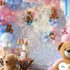 24 PCs glitter lantejas de fundo painel de parede quadrado quadrado transparente snap wedding aniversário ano decoração 231227