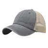 Ball Caps Men Ladies Hat Fashion Baseball Cap Denim Buckle Outdoor Sunshade Pretentious Embroiled Hats Mesh Back