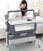 Baby Cribs Baby electric cradle rocking bed rocking chair born smart coax baby bedside bed sleeping basket 2210288632934