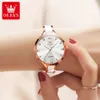 OLEVS 5872 Luxe Topmerk Horloge Voor Vrouwen Waterdicht Lichtgevend Origineel Quartz Dameshorloge Mode Dameshorloges 231228