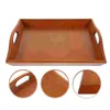 Plates Tea Cup Serving Plate Storage Wood Tray Fruit Snake Holder