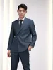 Erkekler Suits V1989-Men'in İş İnce Fit Takım Seti