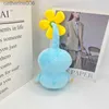 Fyllda plyschdjur Pikmin Plush Toy Ice Winged Flower Leaves knopp fylld växtdocka rosa blad mjuk plushie figurdekor kuddar för barn xmas gåva231228