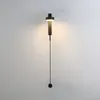 Lampa ścienna długie kinkiety antyczne oświetlenie łazienki Nicho de Parede sypialnia światła dekoracja LED Applique