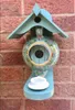 Teapot Bird House Feeder Box Domowe Dekoracja ogrodu Akcesoria dla zwierząt zapasy na zewnątrz 231227