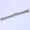 22mm 316L Jubilee Silver Steel Solid Straight End Sc