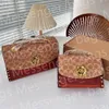 high quality New mini dual color patchwork Horizontal payment rivet flower print purses crossbody designer bag luxurys woman handbag fashion shoulder bag