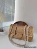 Luksusowy projektanta torba dla kobiet torebki designerka torebka torebka crossbody srebrna łańcuch sprzętowa torby klapy super wszechstronne torebka na ramię Crossbody Bag 25 cm