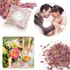 101520p Hochzeit Konfetti Rose 100 natürliche getrocknete Blumen biologisch abbaubare Pop -DIY Aromatherapie Party Dekoration Petal 231227