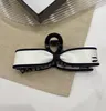 Клипсы для волос двойной буквы зажимы Barrette Letter Hair Phorpin Charm Women Girl Hair Accessory Designer Hair Clip Модные украшения