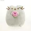 Fyllda plyschdjur Donuts Cat Plush Toys Sushi Cat Kawaii Cookie Ice Rainbow Cake Style Plush Soft Fyllda djur Toys for Children Barn Giftl231228