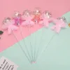 Prenses Aydınlatma Sihirli Ball Wand Glow Stick Cadı Sihirbazı Led Magic Wands Cadılar Bayramı Chrismas Party Rave Oyuncak Çocuklar İçin Harika Hediye Doğum Günü BJ