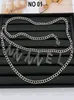 Kobiety Złote Chains Paski List Projektanci mody Pas Srebrny Link Luksusowy sieć w talii Women Metal Stop Akcesoria w pasie Gird8654194
