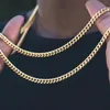 Classic Chains Men Necklace Width 3 To 7 MM Stainless Steel Long Necklace For Women Chain Jewelry2432