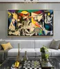 Guernica By Picasso Canvas Paintings Reproductions Famous Canvas Wall Art Posters And Prints Picasso Pictures Home Wall Decor2288277