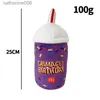 Fyllda plyschdjur 1-3 st GRIMACE SHAKE GUL HAT PLUSH DOLL mjuk fylld djur Plushie Toy Cutoon Doll Rum Dekor för barn Brithday Giftl231228