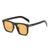 Occhiali da sole quadrati vintage maschi marca designer occhiali da sole maschio classici sfumature esterne retrò specchio gafas de sol hombre 231227