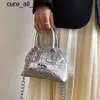 أكياس الكتف حجارة قذيفة حقائب اليد والمحافظ للنساء مصممة العلامة التجارية الفاخرة Crossbody 2024 السيدات رسول بولسا