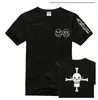 Men039S T Shirts Anime One Piece Edward Gate Beard Clothing Men Kort ärm Cotton Tops Tees Hip Hop331A4143808