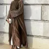エスニック服サウジアラビアのイスラム教徒のオープンバヤ女性刺繍カフタンドレスラマダンパーティーロングドレスアバヤ女性ローブカフタンベスティドス