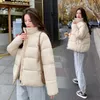 Women's Trench Coats Arrival Autumn Winter Women Jacket Solid Color Loose Down Cotton Padded Coat Female Warm Parkas Quilted Outwear Short