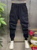 Pantaloni da uomo Casual Harem Cargo Pantaloni a matita multi-zip Ultimi capi di abbigliamento da uomo