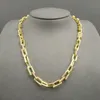 Bracelets de collier de chaînes en or argenté de mode pour hommes et femmes amateurs de mariage bijoux hip hop bijoux avec boîte nrj266h