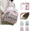 Fashion Mommy Dinosaurier Dschungel Druckwickeltasche große Kapazität Reisen tragbare Windelmilchflasche Rucksack für Mutter 231227