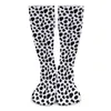 Women Socks Dalmatian Dots Cute Animal Print Retro Stockings Men Warm Soft Climbing Winter Graphic Non Skid