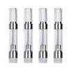 USA Stock White Tip Th210 Atomizer 0,8 ml engångs 510 Tank keramisk spole för tjock oljepatronglasvagnar Press Tips M6T Fit M3 Batteri