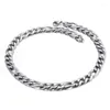 Brincos de colar Definir pulseira de cadeia cubana de hip-hop Figaro para homens Mulheres 316L Presente de moda de titânio em aço inoxidável