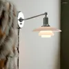 Wandlampen Glasschampe moderne Wohnzimmer Hintergrund Schlafzimmer Nacht Korridor Dekorativ