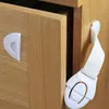 50PCSLOT Baby Safety Drawer Locks Infant Door Cabinet Kids Ly Design Finger Finger Protection of Children 231227