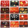 Bottles 2 Layer Lacquerware Chinese Decorative Wooden Vintage Storage Box With Lock Pull Out Jewelry Set Wedding Gift Cosmetic